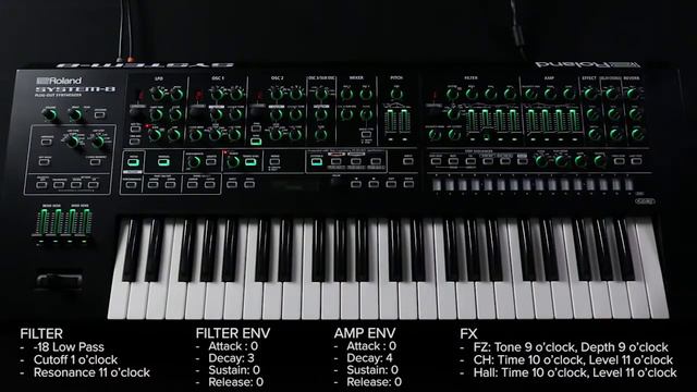 Roland SYSTEM-8 - Tropical House Pluck смотреть онлайн