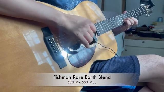 Skysonic 902 Vs Fishman Rare Earth Blend Shootout  Collings OM1
