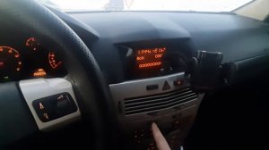 вход в бортовой компьютер BID на опель астра h 2008г 1.4л 90л.с