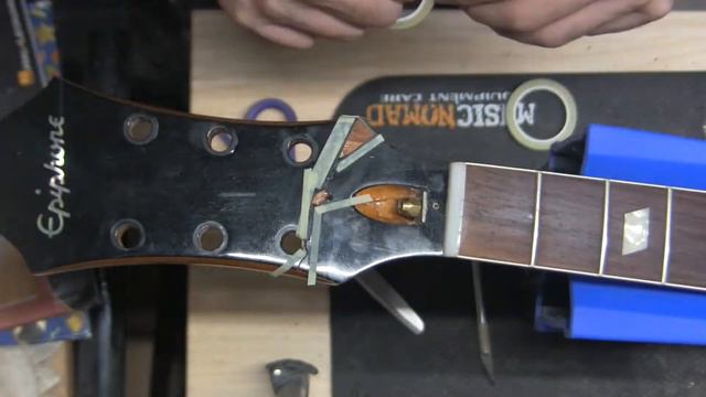 Guitar Neck Stain Touch Up - John Lennon Epiphone Casino смотреть онлайн