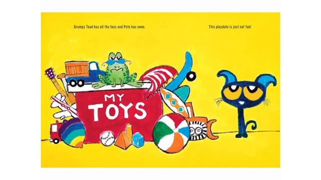 ? Pete the Kitty and the Groovy Playdate / bedtime stories / Kids Books Read aloud / learn to read смотреть онлайн