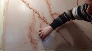 Вот, как я рисовал прожилки мрамора