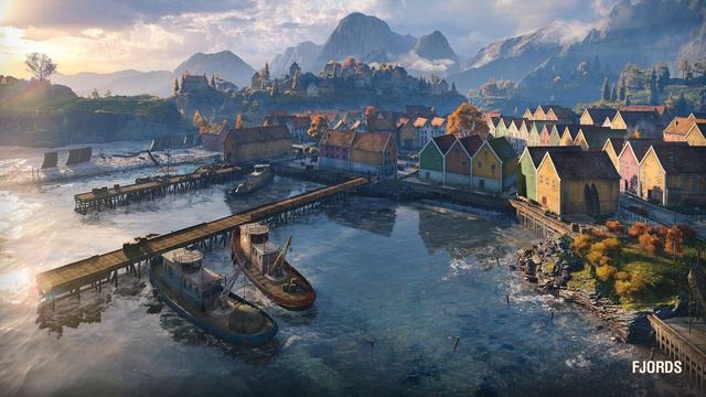 World of Tanks 1.0 [BGM - Fjords (Intro)] смотреть онлайн