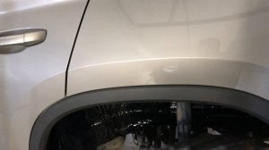 За одну минуту, как выполняется шумоизоляция подкрылков и колесных арок автомобиля Skoda Kodiaq.