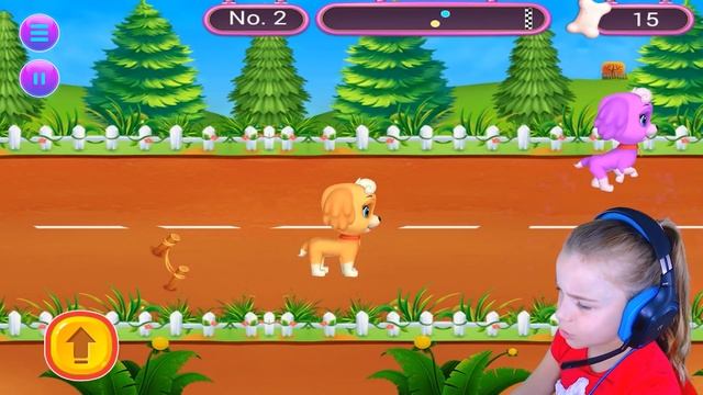 Играй с милым щенком Игры для детей и малышей