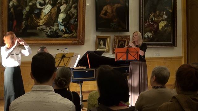 Georg Philip Telemann Trio Sonata from Essercizii musici for Flute, Oboe & B.C. d moll смотреть онлайн