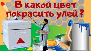 В какой цвет покрасить улей ? - Покраска улья.