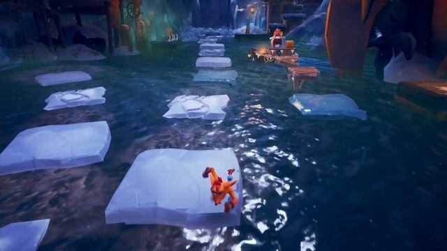 Crash Bandicoot 4 - 100% Walkthrough - Snow Way Out - All Gems Perfect Relic смотреть онлайн