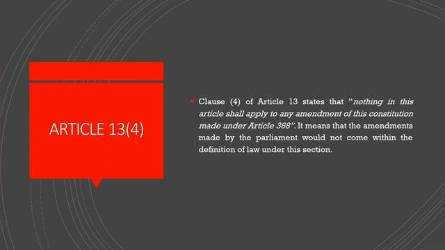 Article 13 of Indian Constitution | Doctrime of Severability | Doctrine of Eclipse | Case Laws #law смотреть онлайн