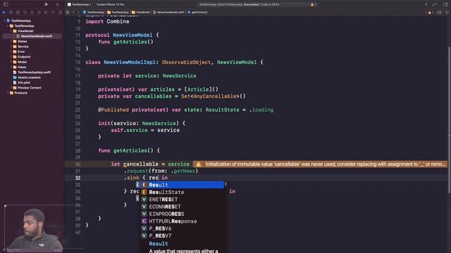 SwiftUI MVVM Tutorial Build A News App in SwiftUI (SwiftUI MVVM, SwiftUI Combine, SwiftUI Tutorial) смотреть онлайн