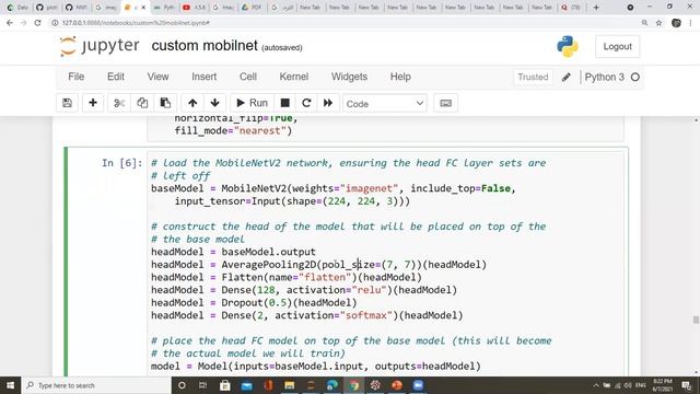 Mask detection using MobilNetV2 | Computer Vision شرح عربي смотреть онлайн