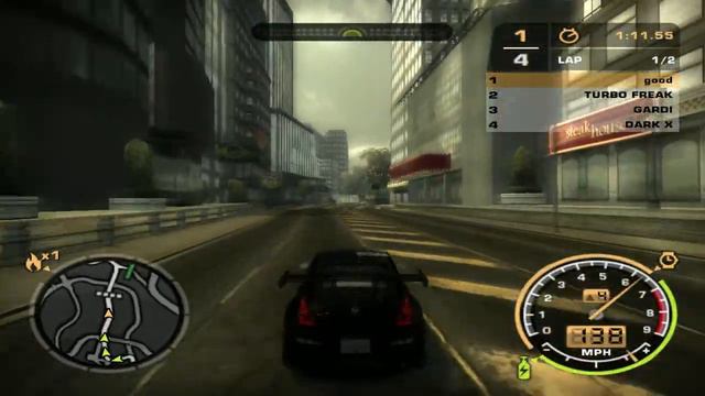 Need for Speed Most Wanted - Car Mods - Nissan 350Z Race смотреть онлайн