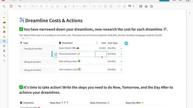How to Use Tim Ferriss' Dreamlining Calculator Template & Tutorial - 4-Hour Workweek Exercise (Coda смотреть онлайн