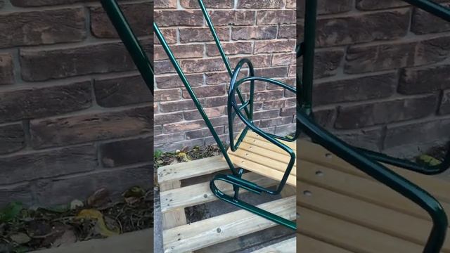 Детские санки "Королевские" с переставной ручкой-толкателем Зеленые смотреть онлайн