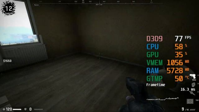 GeForce RTX 2060 -- Intel Core i5-6600K -- CSGO FPS Test Danger Zone Low смотреть онлайн