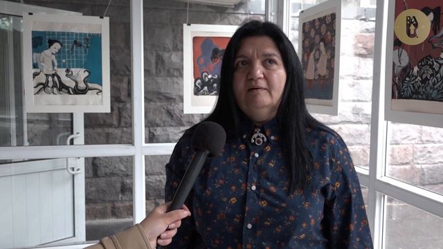 В рамках проекта «Арт-аквариум»прошла выставка работ Анны Акопян смотреть онлайн