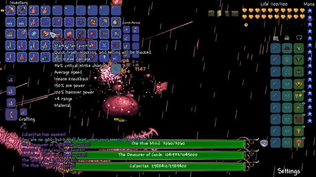 Terraria # 48 EVERY BOSS AT ONCE - 1.3.4 Calamity Mod Let's Play смотреть онлайн
