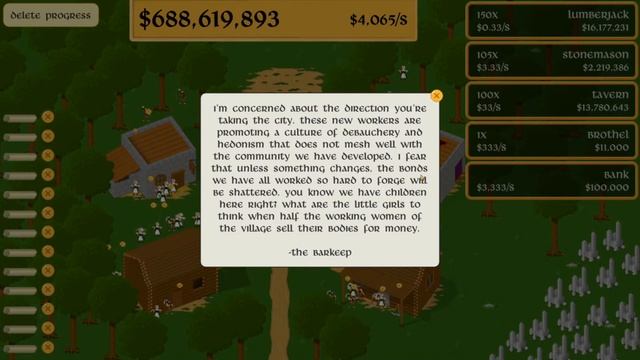 Clicker Village - The story-rich Sunk Cost Fallacy game [Idle Clicker PC Gameplay] смотреть онлайн