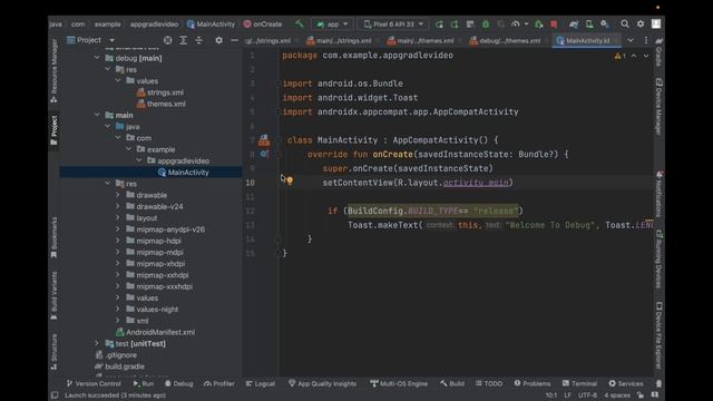 Gradle For Android Developer (BuildTypes, BuildConfig and ProductFlavors) in Arabic part 2 смотреть онлайн