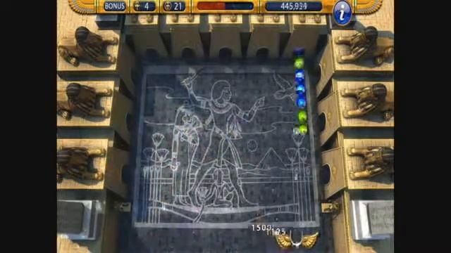 Let´s play Luxor 2 HD Bonus Level 1 смотреть онлайн