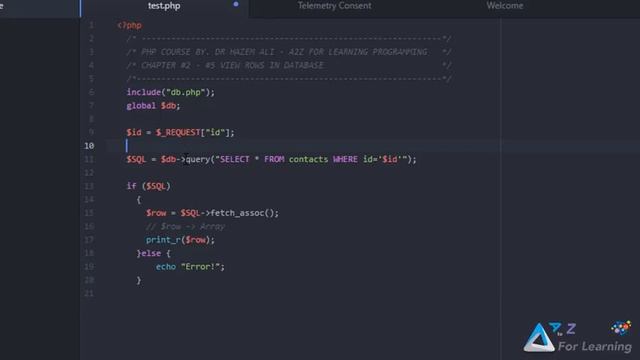 22 PHP & MySQL View Saved Rows And Search in Database смотреть онлайн