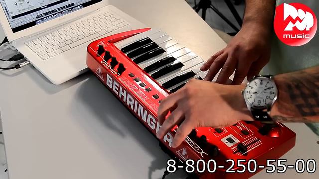 MIDI клавиатура BEHRINGER UMX250 U-CONTROL смотреть онлайн