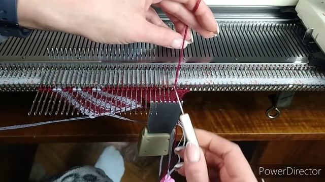 Носки-паркет на любой вязальной машине смотреть онлайн