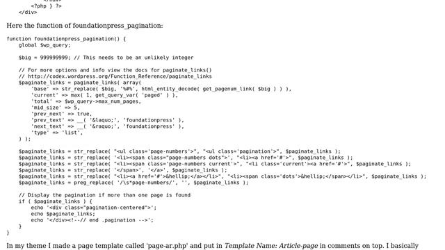 Wordpress: Pagination only working on index page not on a template page смотреть онлайн