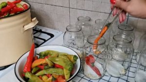 ?️??НЕВЕСТКА ЖАННА  НАУЧИЛА. Готовим много ЛЕТ.? ВКУСНЯТИНА В БАНКЕ. ОБАЛДЕННЫЙ  ПЕРЧИК НА ЗИМУ !??