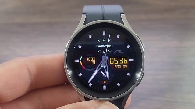 Top Galaxy Watch 5 Pro Premium Watch Face смотреть онлайн