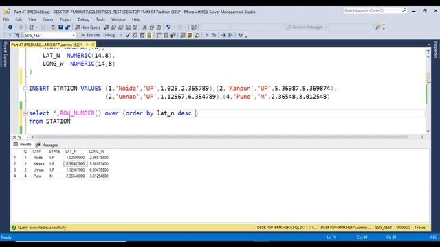 median in sql | calculction of median in sql | SQL Server |SQL Interview Preparation | Part 47 смотреть онлайн