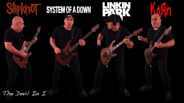 Ultimate NU METAL Guitar Riffs Battle (Slipknot VS SOAD VS Linkin Park VS Korn) смотреть онлайн