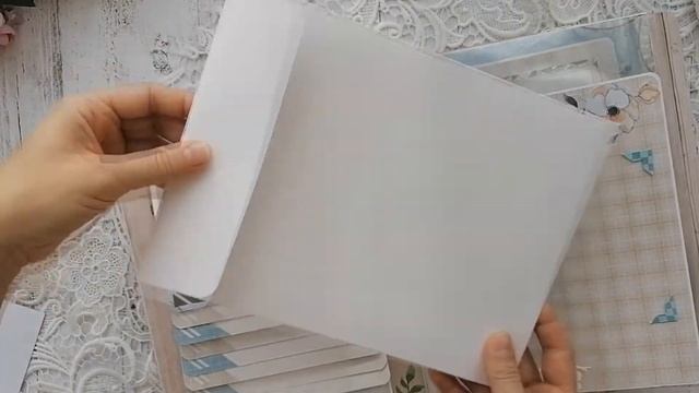 Фотопапка для бабушки. Скрапбукинг