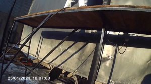 Как заклеить тент не снимая!