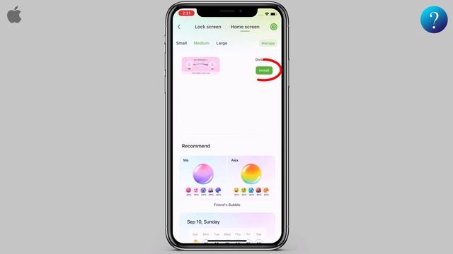 How to add distance widget on widgetable app iPhone & Android смотреть онлайн