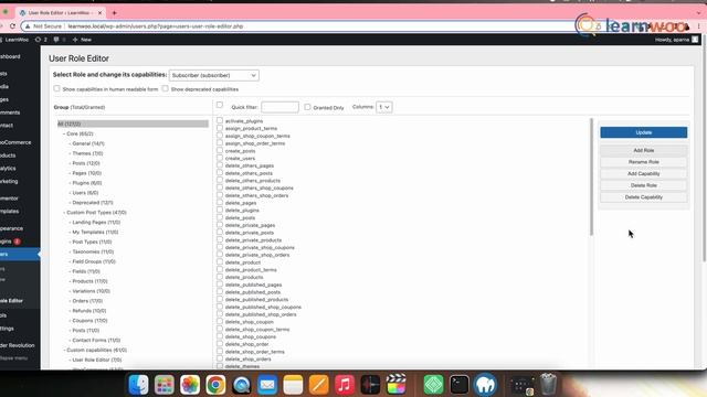 How to Create a Custom WordPress User Role by Editing the Capabilities?| Works for WooCommerce too. смотреть онлайн
