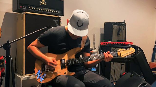 Washburn N4 with Myasnikov CCV Preamp смотреть онлайн