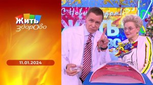 Жить здорово! Выпуск от 11.01.2024