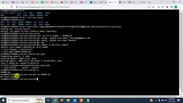 solved ALx git tasks смотреть онлайн
