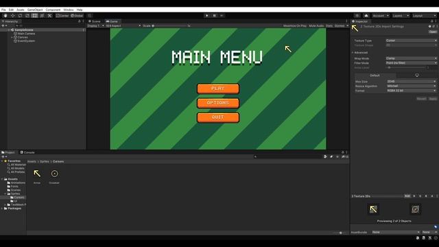 Custom Cursors In Unity