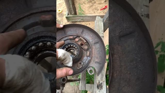 Ниссан х-траил т-30 замена заднего подшипника ступицы своими руками