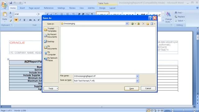 BI Publisher Extensibility Training - More on Customizing RTF Report Layouts смотреть онлайн
