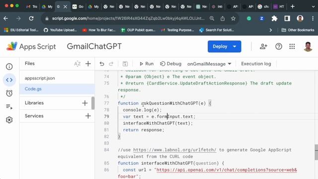 Integrate the ChatGPT with your Gmail to auto-compose emails. смотреть онлайн