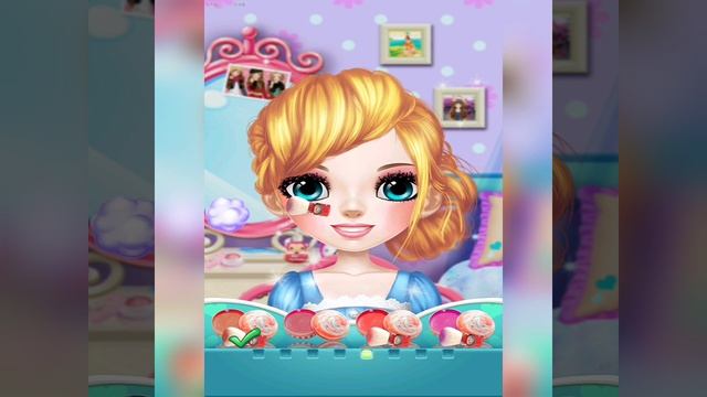Princess Makeup Salon Android Gameplay for girls смотреть онлайн