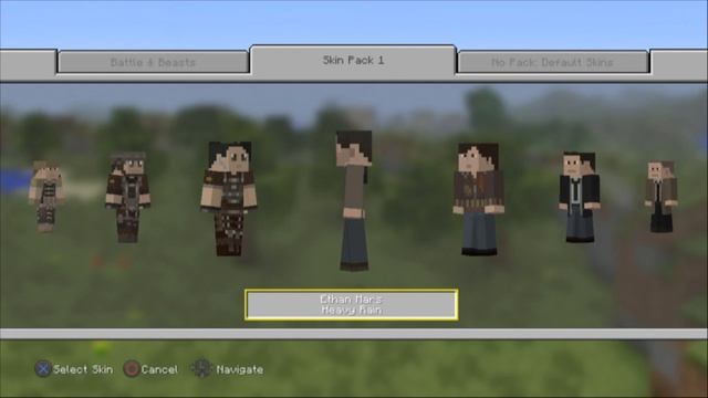 Minecraft PS3 - Skin Pack 1 (ALL NEW SKINS) смотреть онлайн