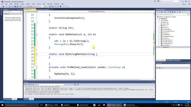 Understanding method parameters in c# смотреть онлайн
