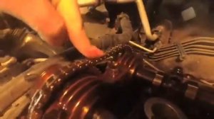 Проверка цепи на Тойота королла 120