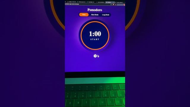Create Pomodoro App Using React смотреть онлайн