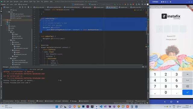 Online Laundry Service (Simple and Easy with Firebase) Development From Scratch - PART 4 смотреть онлайн