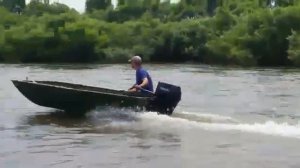 Лодка плоскодонная,алюминиевая.Джонбот (Jon boat)